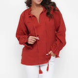 Jasmine Gauze Long Sleeve
