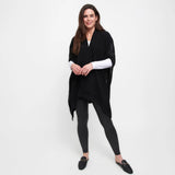 Black Open Sweater Knit