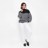 Skyler Herringbone Knit Turtleneck