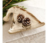 11 Gold Christmas Cap Tray