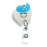 Tooth 360-degree Rotating Retractable Reel Badge Holder