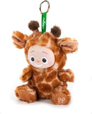 6" Giraffe Chummiez Bag Charm Plush