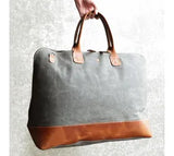 Grey Weekender Bag