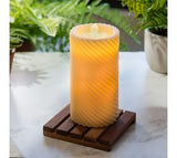 *inner* 8 Embossed Led Fountain Candle