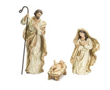 Holy Family (set Of 3) 5.25"h - 18.5"h Resin