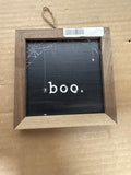 Black Boo Spiderweb White