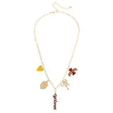 Iowa State Cyclones Paper Clip Charm Collector Necklace