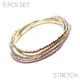 Lsim-g G Rs 2mm 5strand Elastic Bclt  Stretch