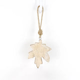 Mango Wood Cutout Ornament