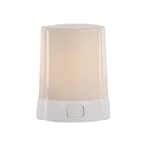 Fia Flame 2"d X 2.5"h Plastic White 6 Hr Timer W/remote Usb Charging Cable Included