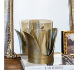 10 Brass Ant. Candle Holder