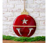 14.5 Burgundy Hanging Bell