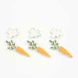 5x2x.35 Carrot Wood Shape qty 1