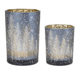 Candle Holder  4.5h, 6.5h Glass