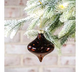 Bronze Teardrop Ornament