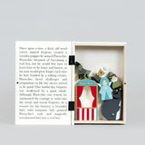 Pinocchio 8x12x2.5 Wood Storybook 7 Pc
