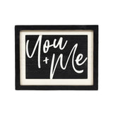 13x10 Rvs Wood Frame Sign (key/you)