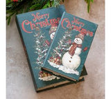 S/2 Merry Christmas Storage Books