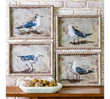 4 Asst Seagull Framed Prints
