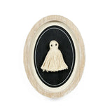 Wood Frame Sign (ghost/tassel)