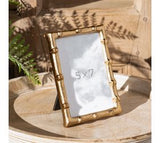 5 X 7 Gold Bamboo Style Photo Frame