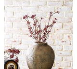 Small Burgundy Berry Spray