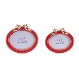 Photo Frame 7.5"l X 6"h, 8.5"l X 7"h Resin/glass