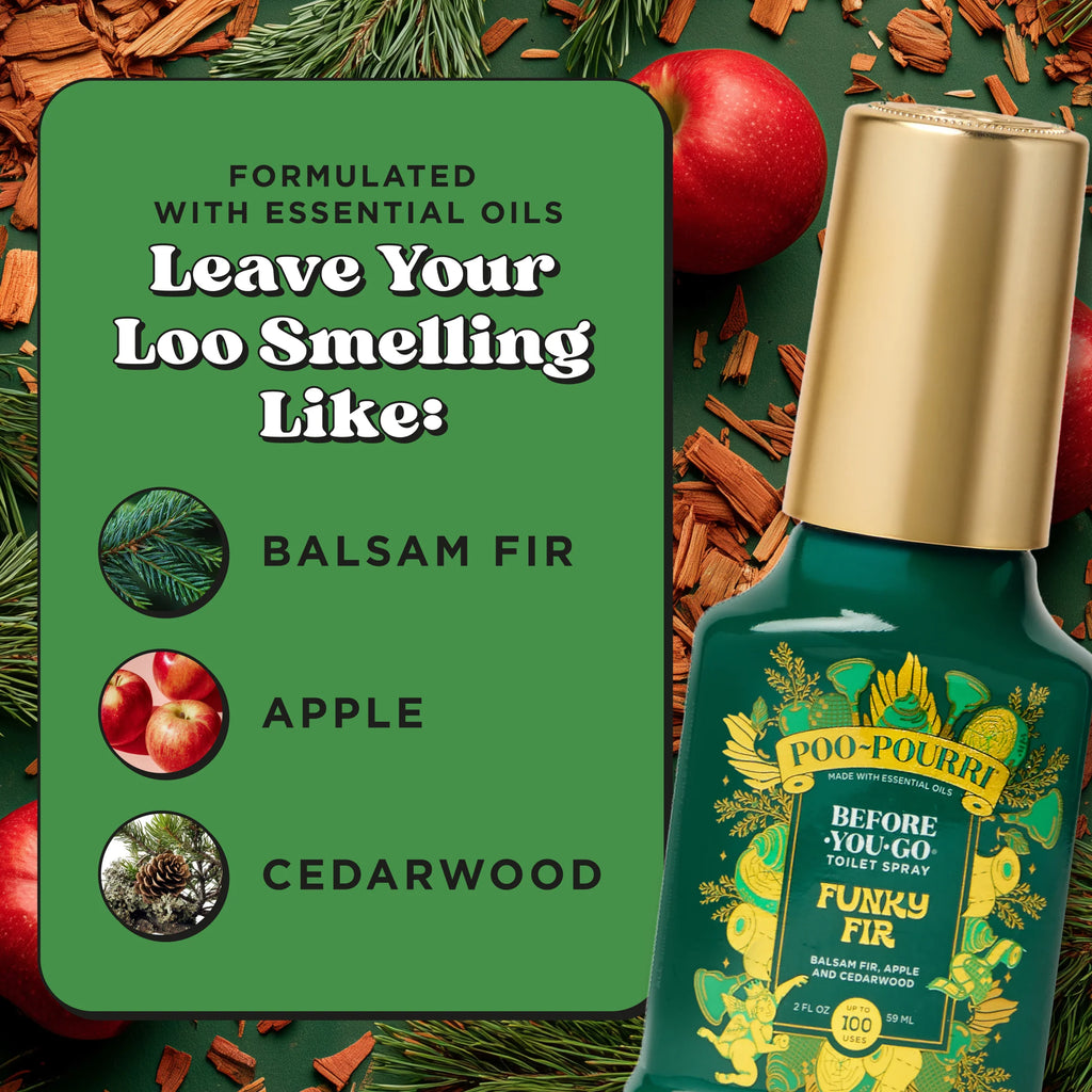 Holiday Poo~pourri - Funky Fir 2 Oz Boxed