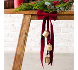 54 Long Burgundy Bell Hanger