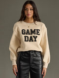 Beige Game Day Sweatshirt
