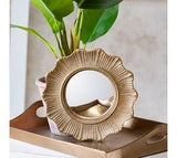 *inner* 6.7 Rd. Deco Edge Gold Mirror