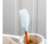 *inner* 12.6 Blue Plaid Rubber Spatula