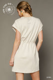 Eucu Luxeknit Pleated Mini Dress