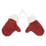Set Of 2 Red Mittens