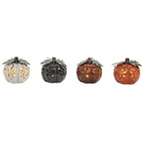 Dol Light Up Mini Rustic Pumpkins 4 Asst