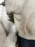 Grey Snap Button  Top