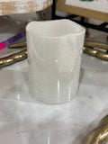 White Frosty Small Votive
