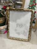 5 X 7 Gold Ribbon Photo Frame