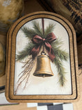 Arch Christmas Bell 6x8"