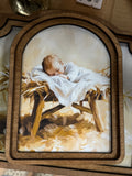 Arch Top Manger Framed Art