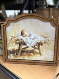 Provincial Manger Framed Art