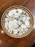 8" Round Fresh Floral Art