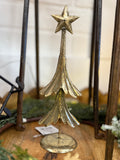 8h Metal Holiday Tree, 3asst