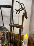 Bronze Iron Deer