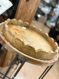 17.5 Rd. Mango Wood Tray
