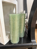 6" Sage Green Led Votive