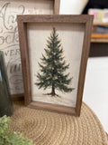 Lighted Up Pine Tree 5x8