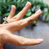 Mini Bicycle Temp Tattoo