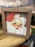 Vintage Cheery Saint Nick 4x4