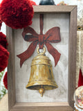 Red Bow Bell 5x8